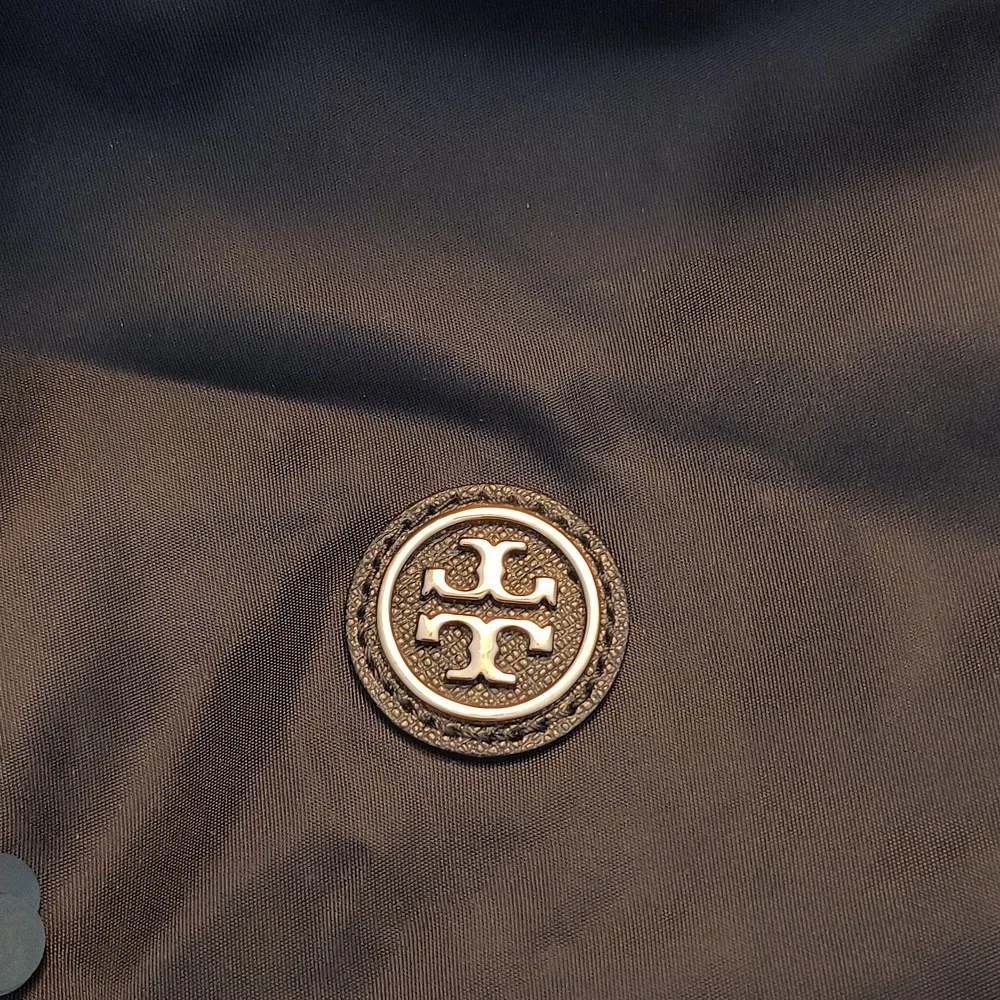 Tory Burch Flower Cluster Tote in Black - Picture 9 of 14